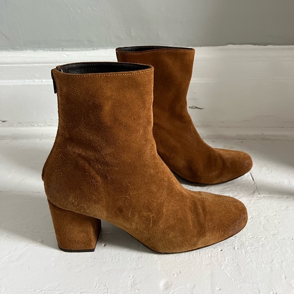 Free People Suede Cognac boots, made in Portugal - Picture 2 of 7